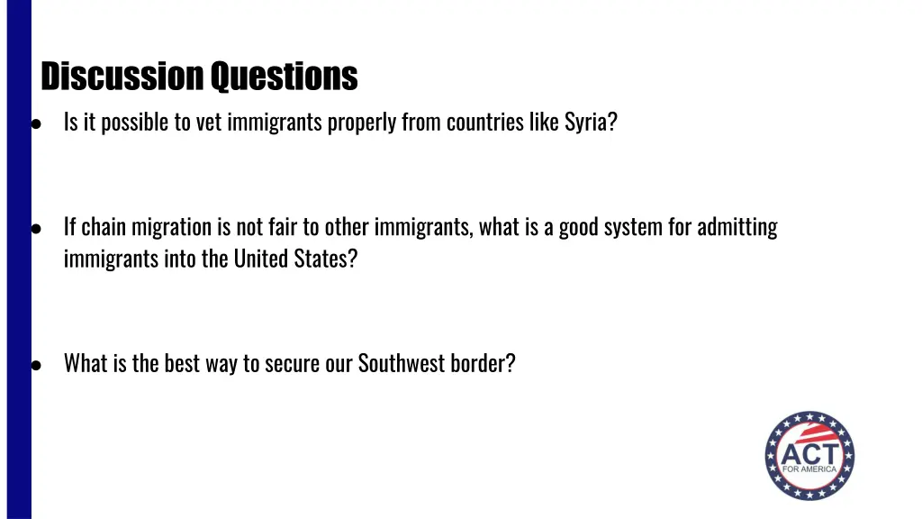 discussion questions is it possible