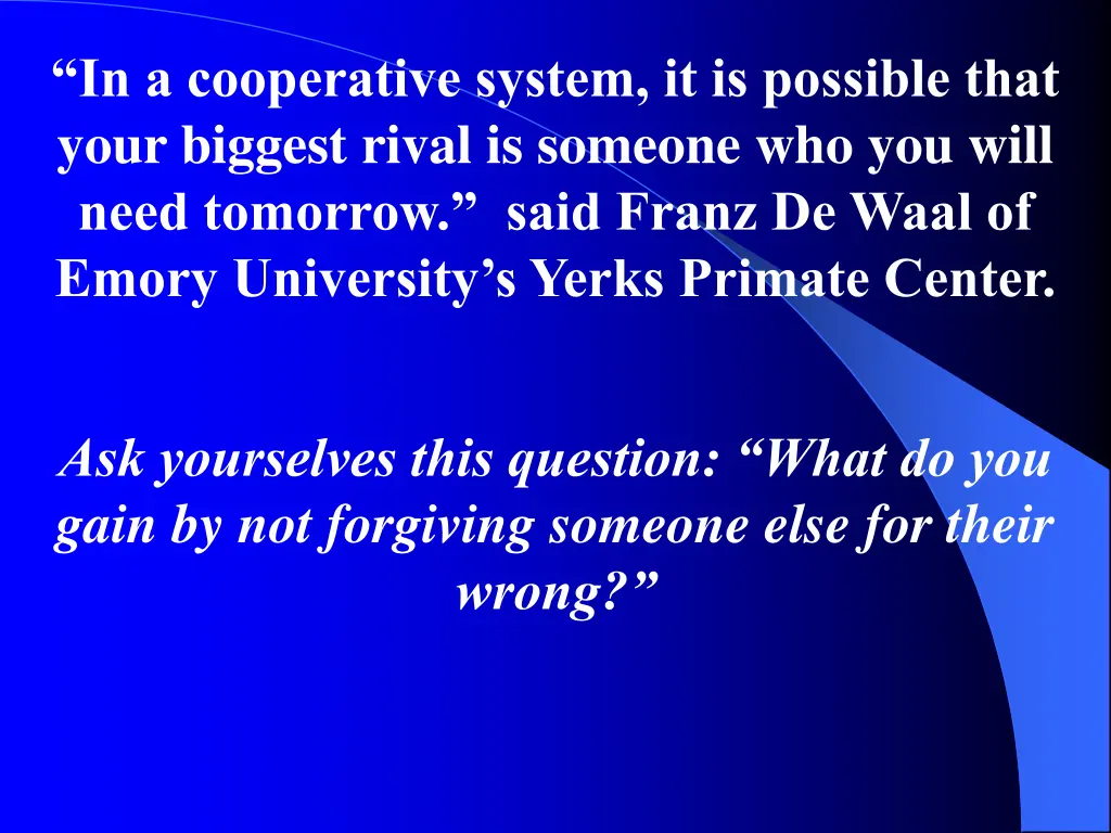in a cooperative system it is possible that your