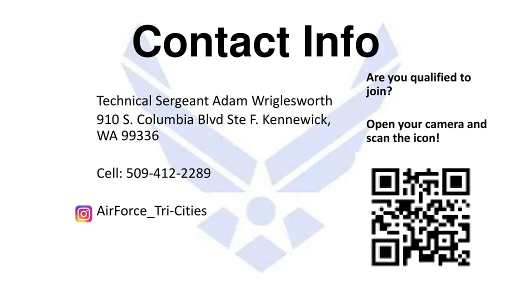 contact info