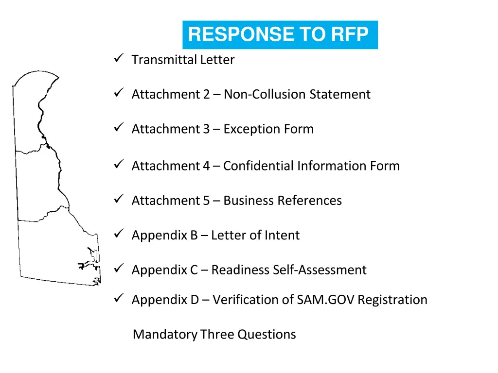 response to rfp 11