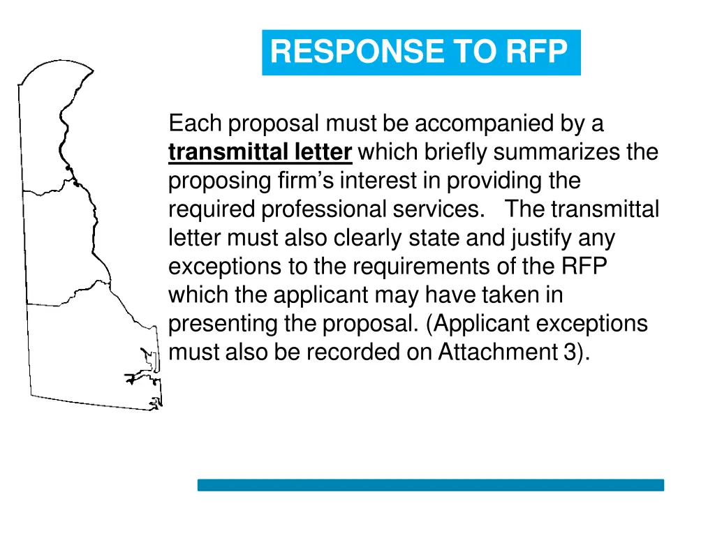 response to rfp 3
