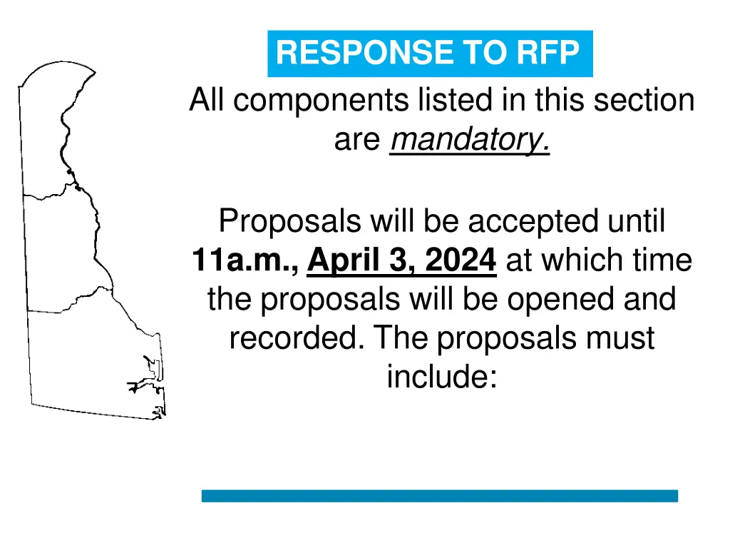 response to rfp