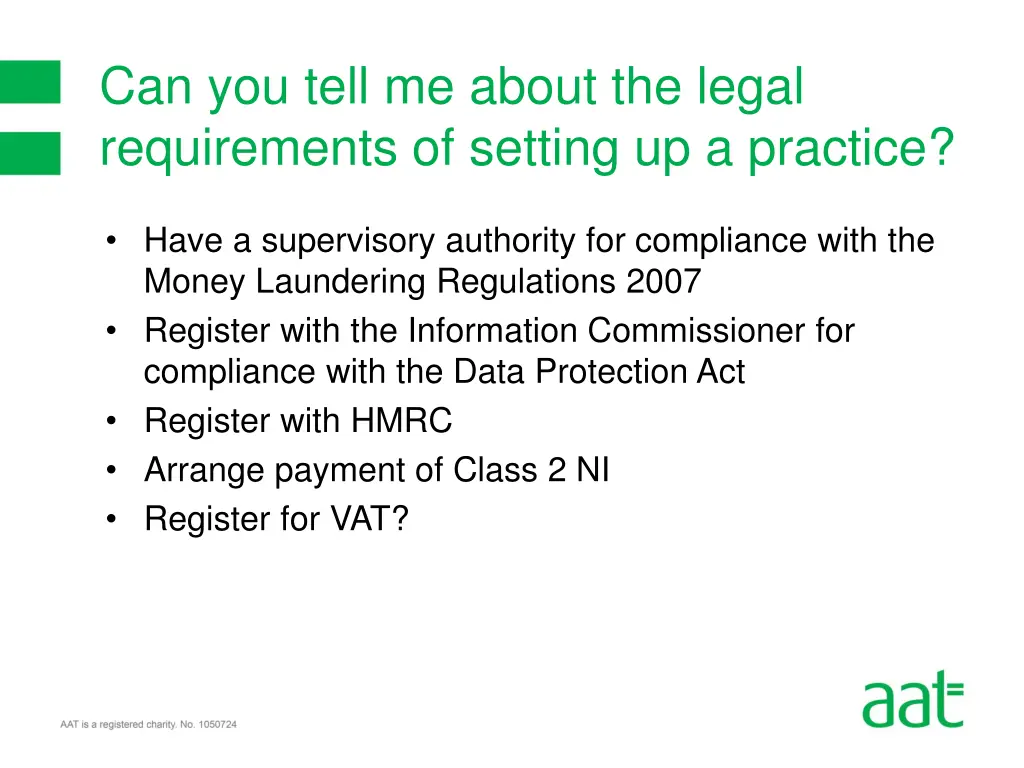 can you tell me about the legal requirements