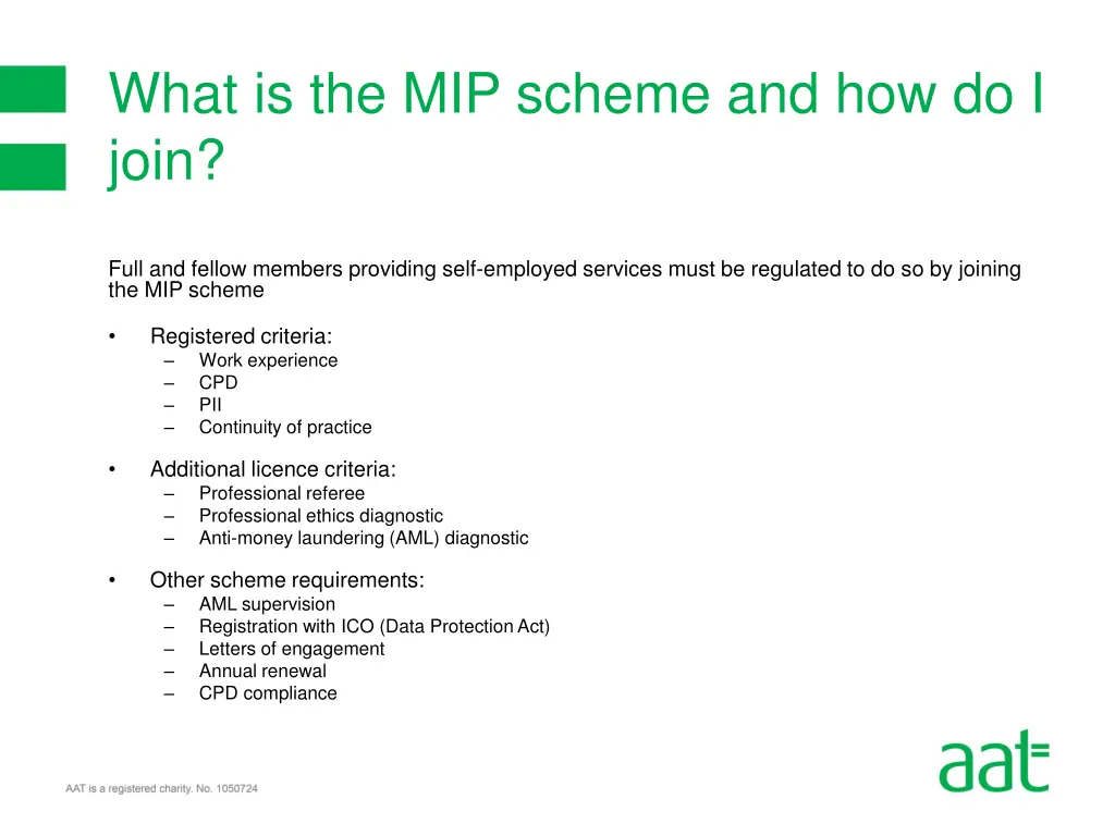 what is the mip scheme and how do i join