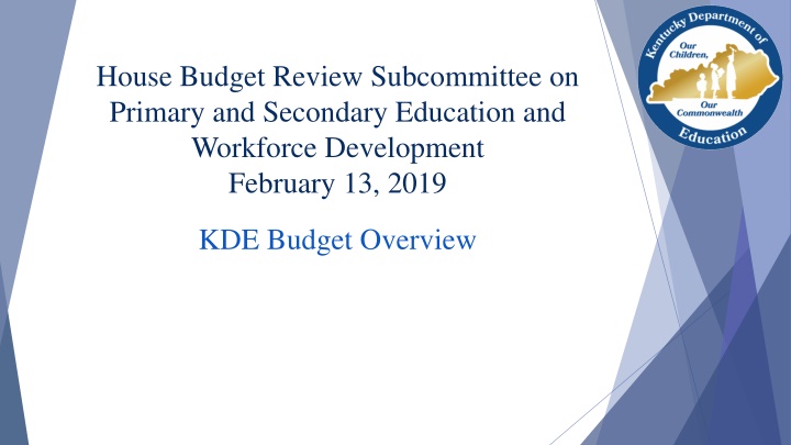 house budget review subcommittee on primary