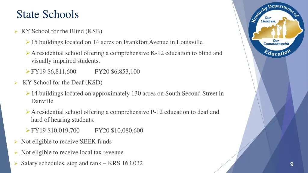 state schools