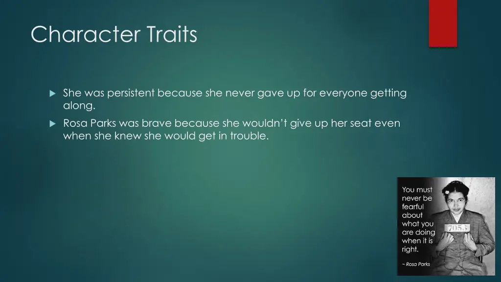 character traits