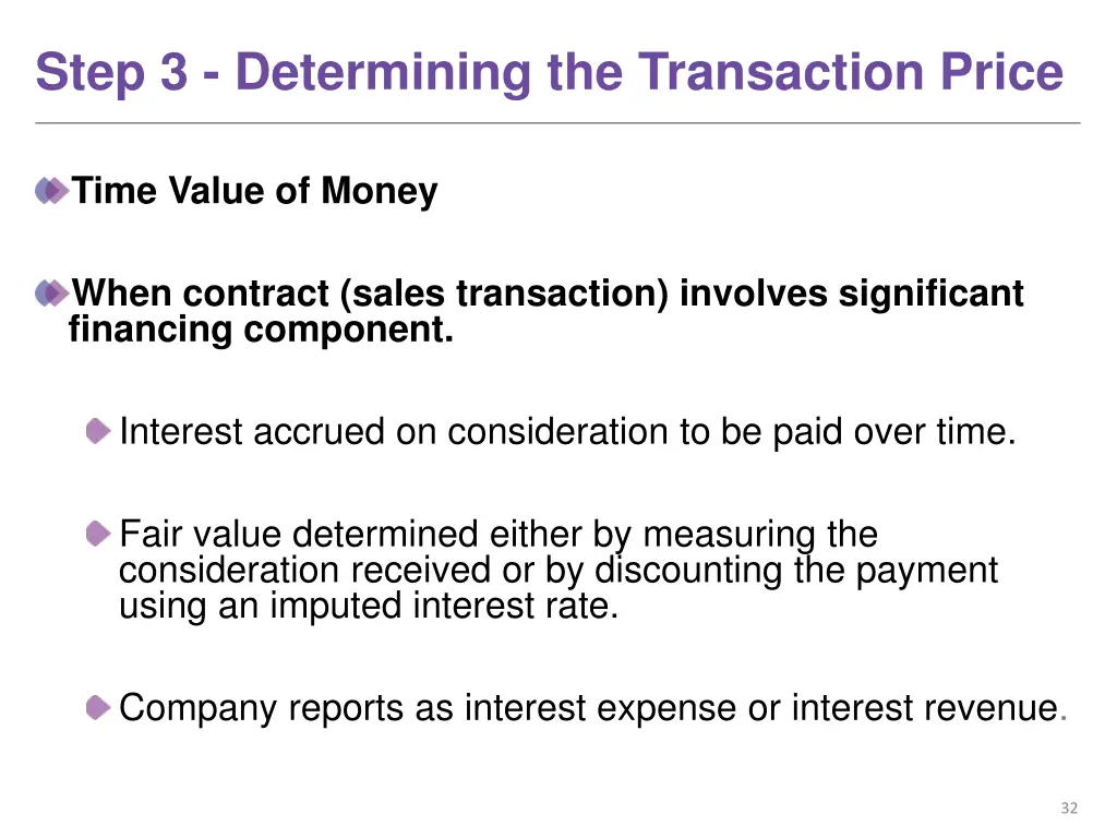 step 3 determining the transaction price 3