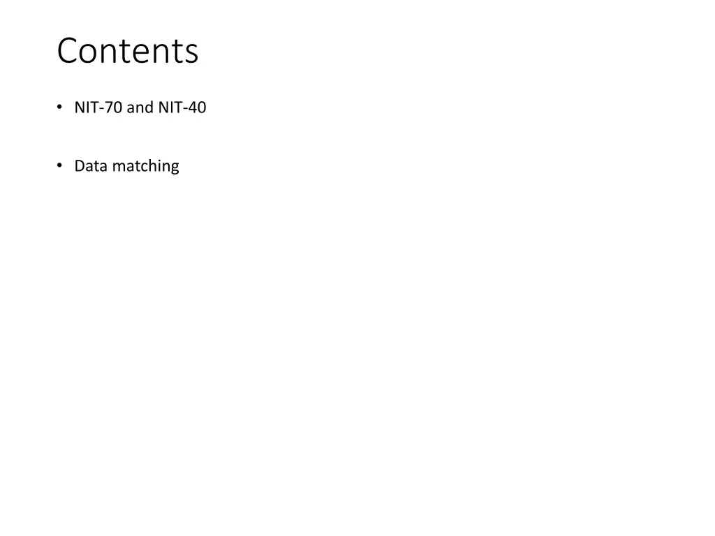 contents