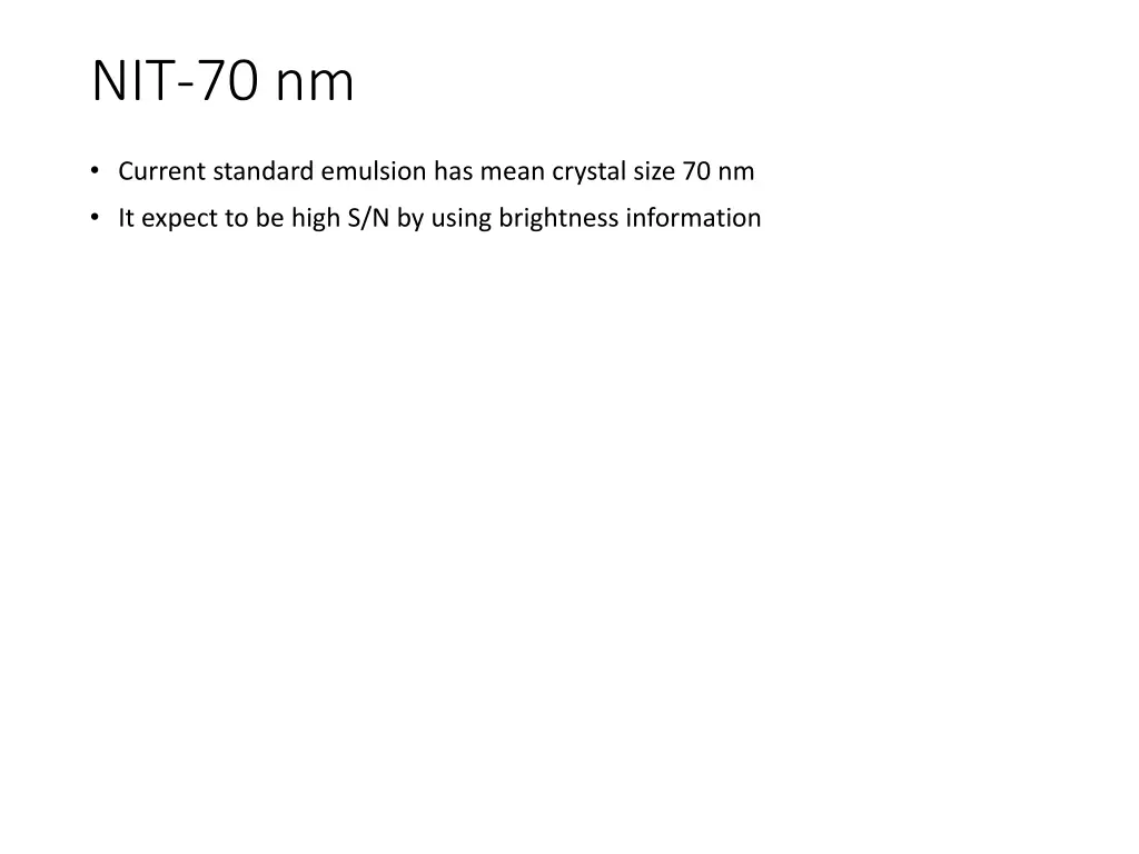 nit 70 nm