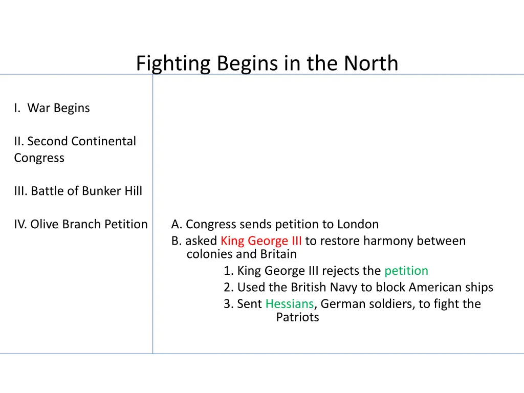 fighting begins in the north 3