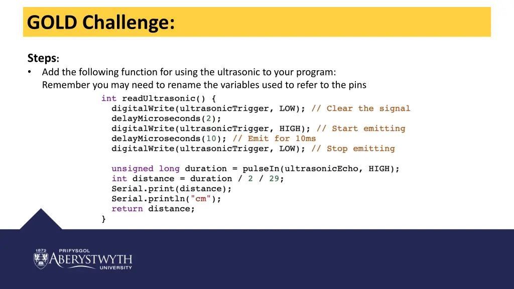 gold challenge 1