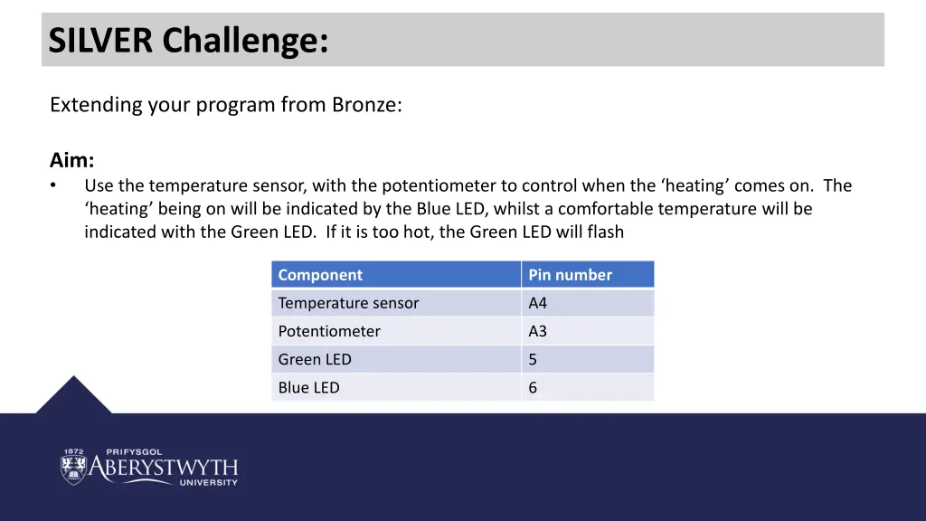 silver challenge