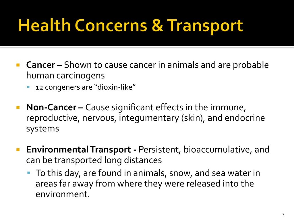 cancer shown to cause cancer in animals