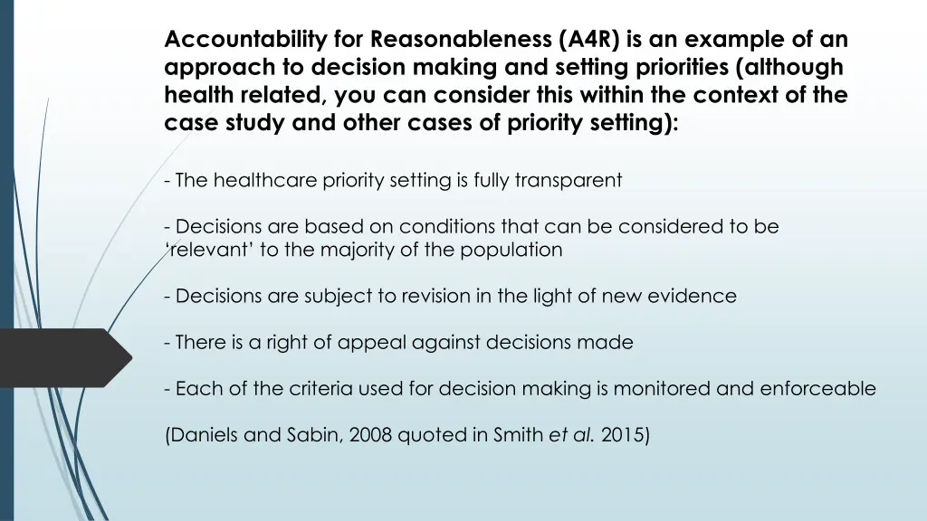 accountability for reasonableness