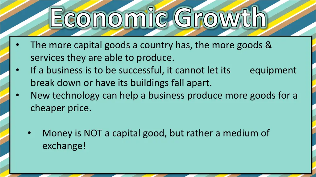 economic growth