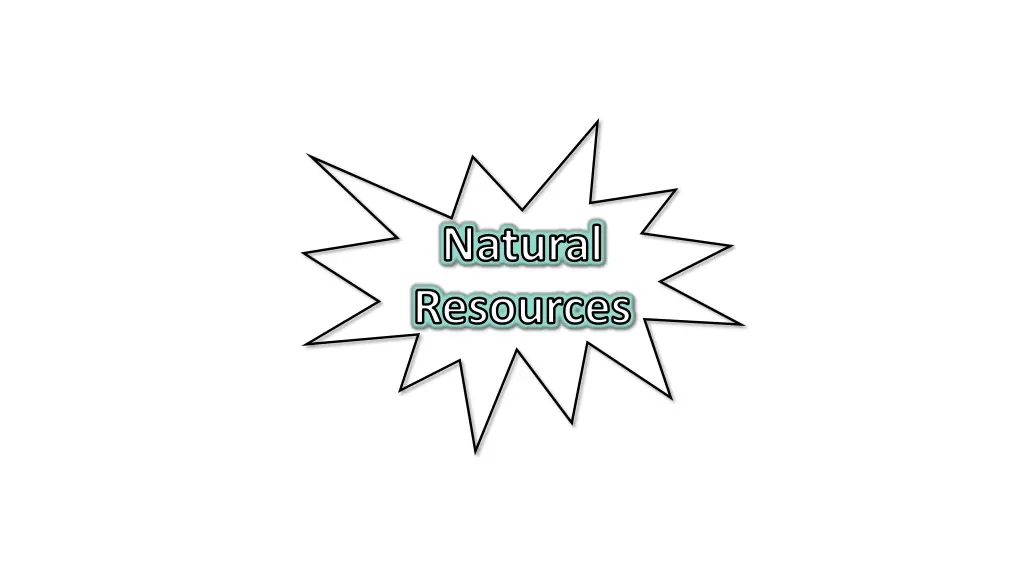 natural resources 1