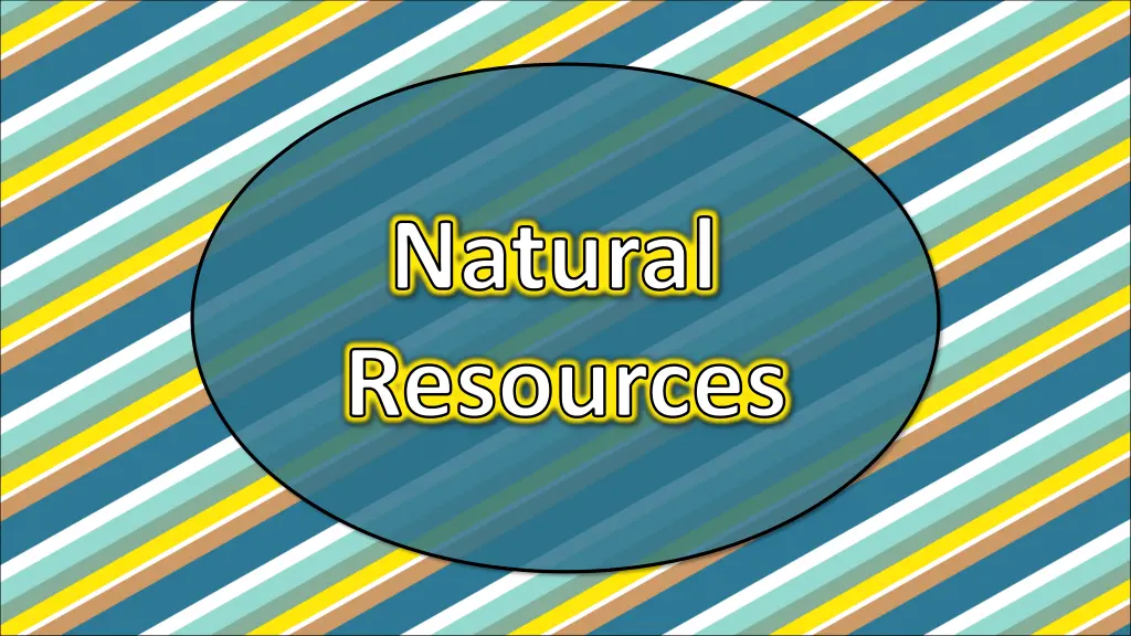 natural resources
