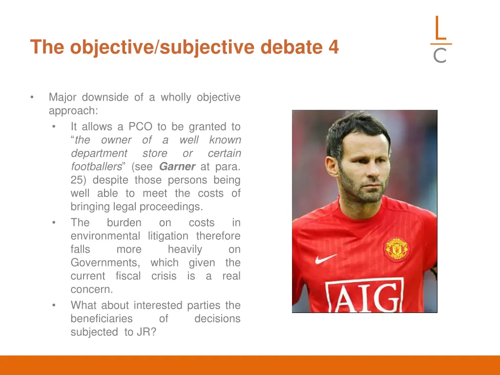 the objective subjective debate 4
