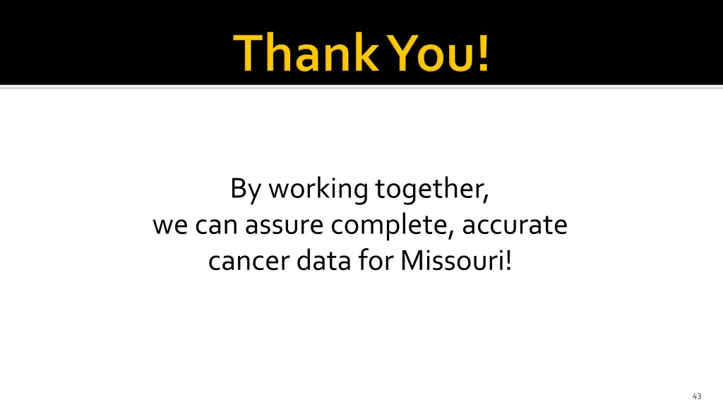 by working together we can assure complete