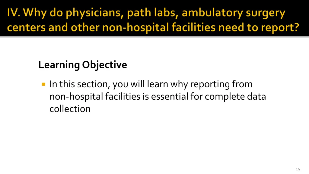 learning objective