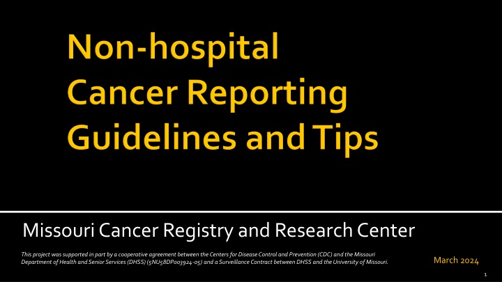 missouri cancer registry and research center