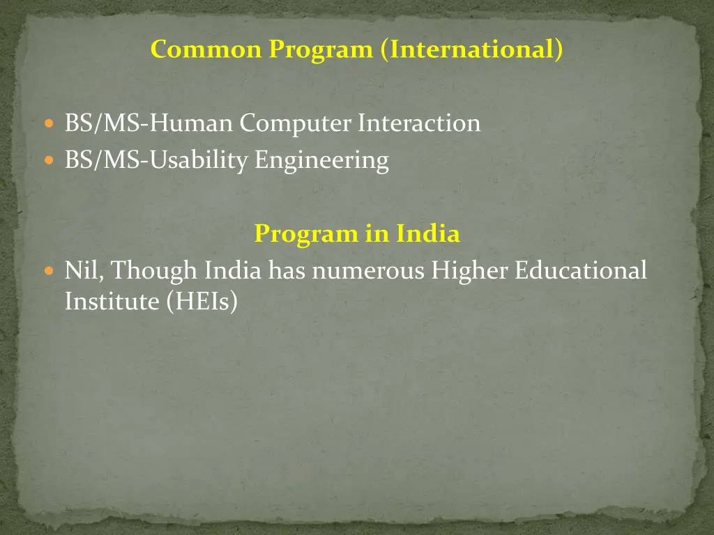 common program international 2