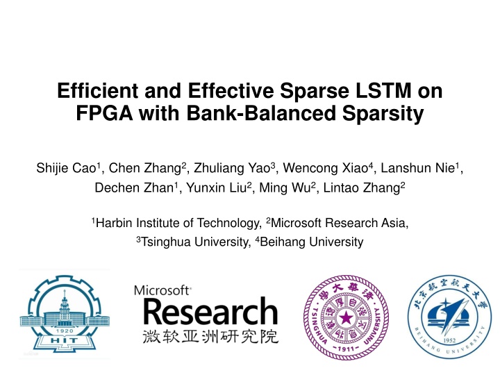 efficient and effective sparse lstm on fpga with