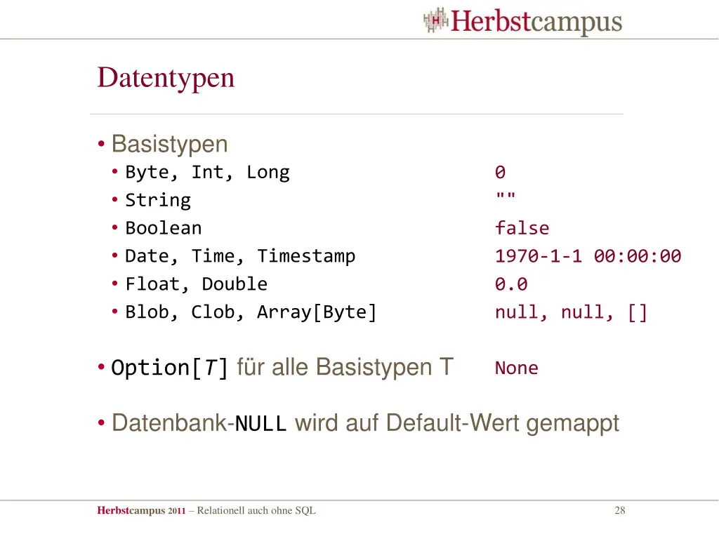 datentypen