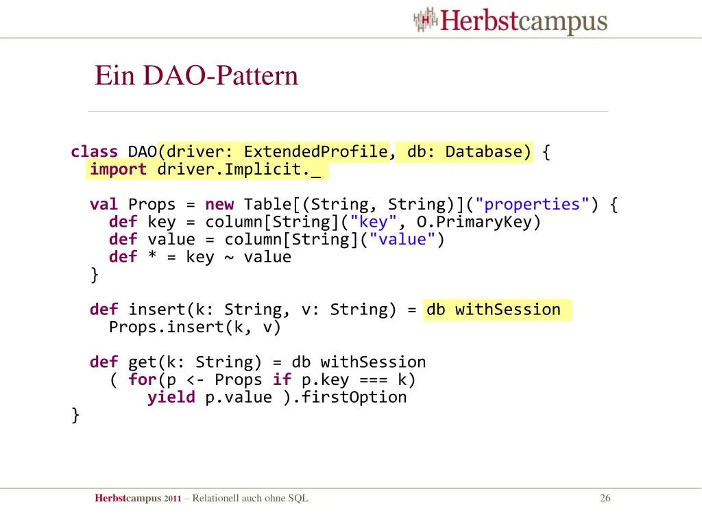 ein dao pattern
