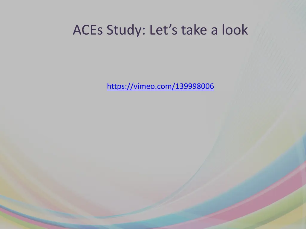 aces study let s take a look