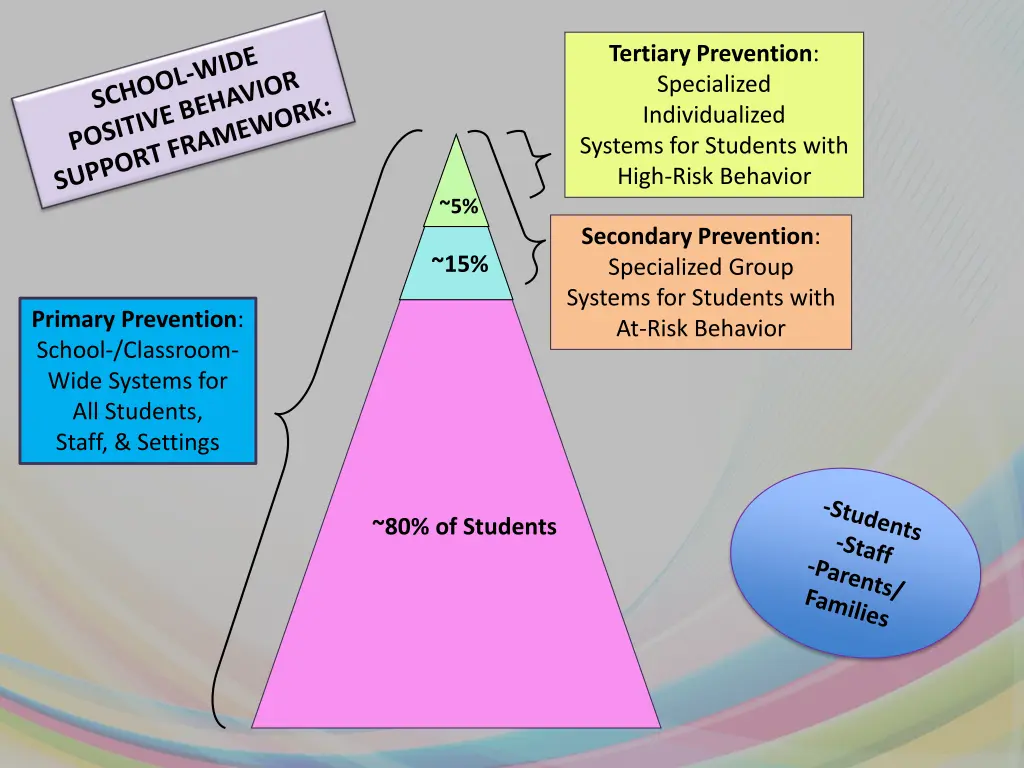 tertiary prevention specialized individualized