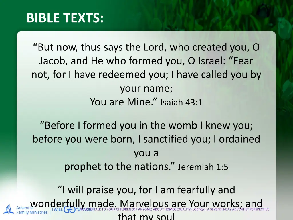 bible texts