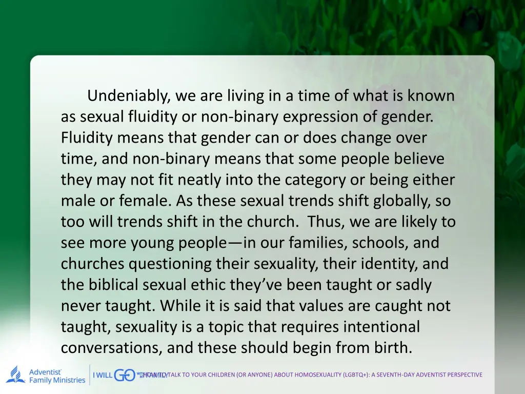 undeniably we are living in a time of what