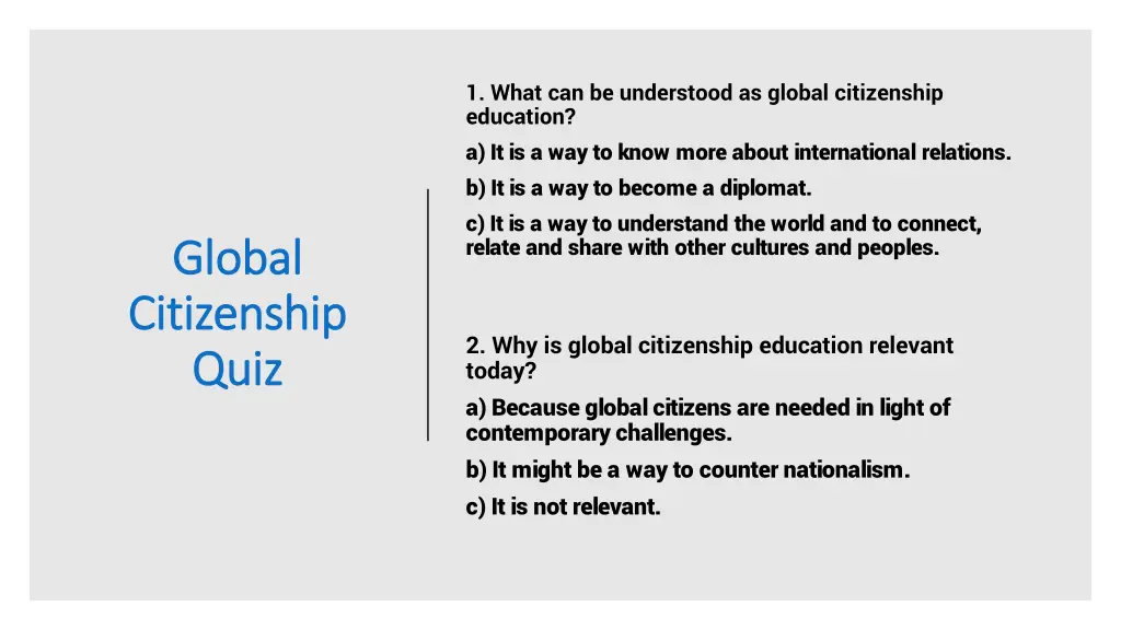 1 what can be understood as global citizenship