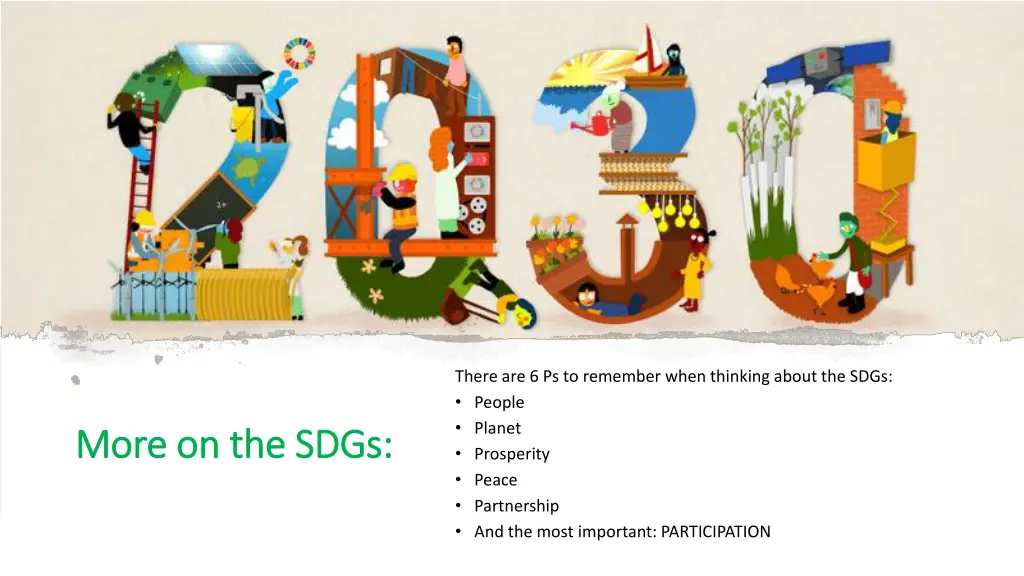 there are 6 ps to remember when thinking about