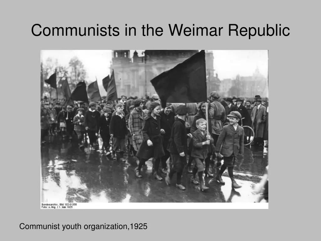 communists in the weimar republic