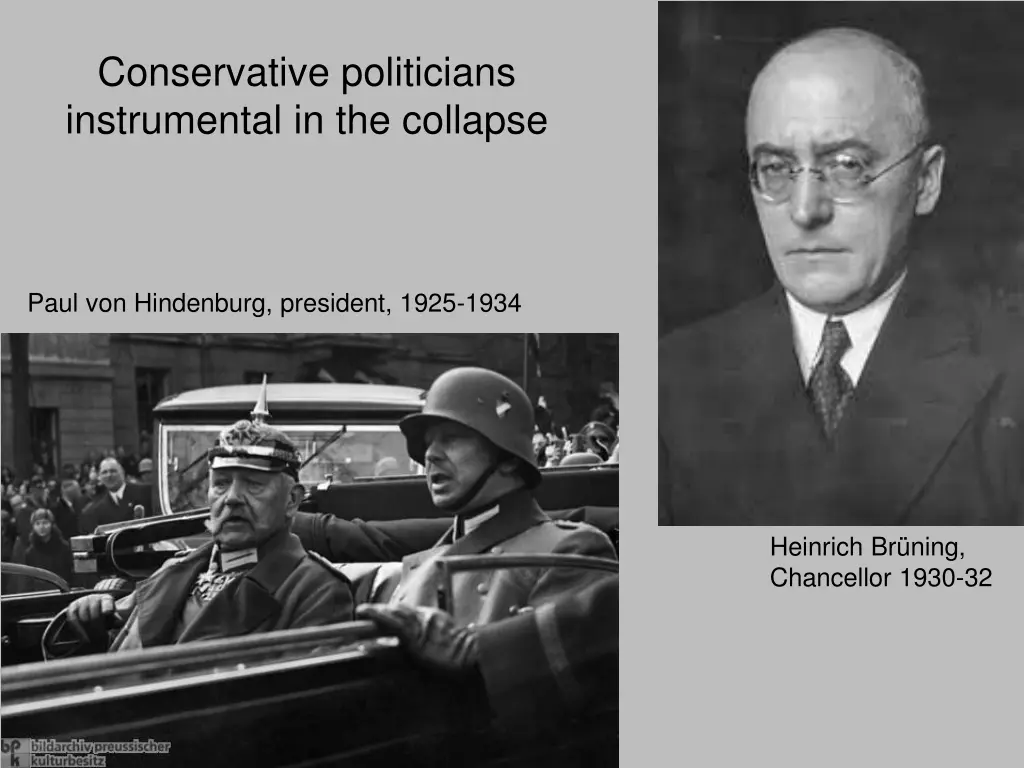 conservative politicians instrumental