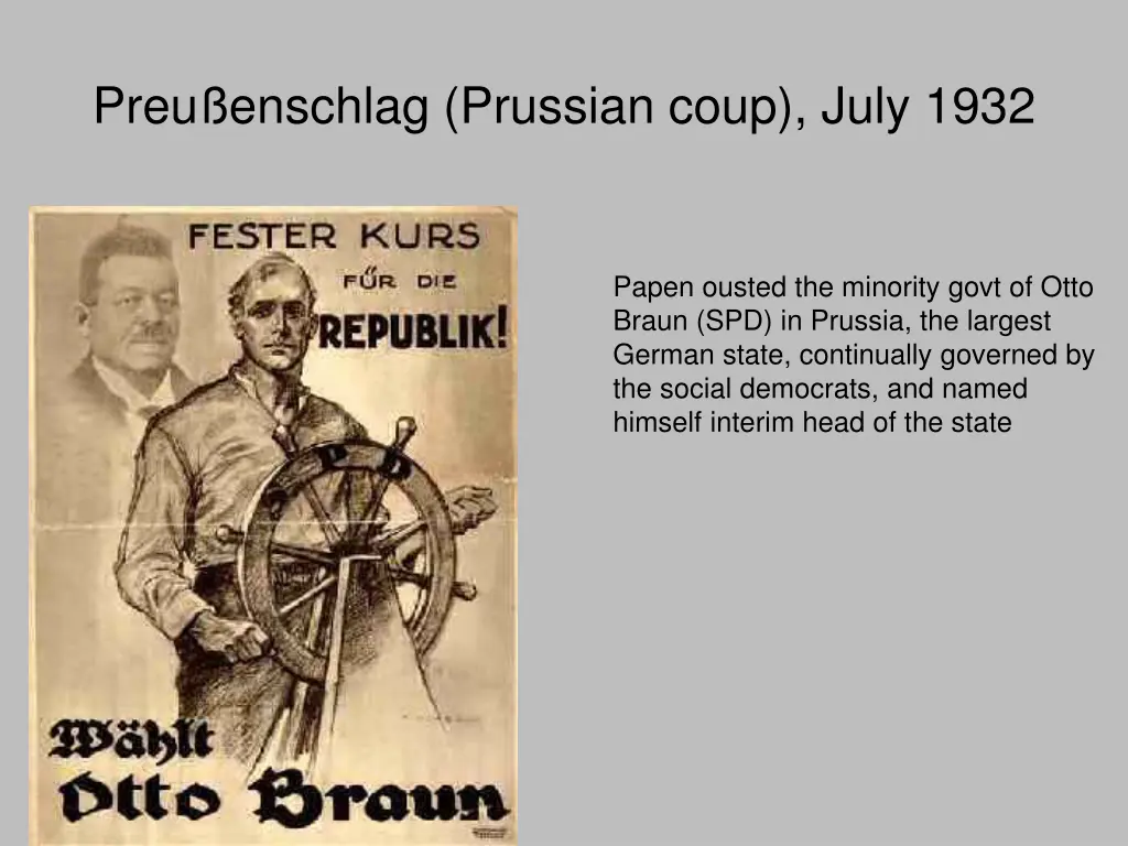 preu enschlag prussian coup july 1932