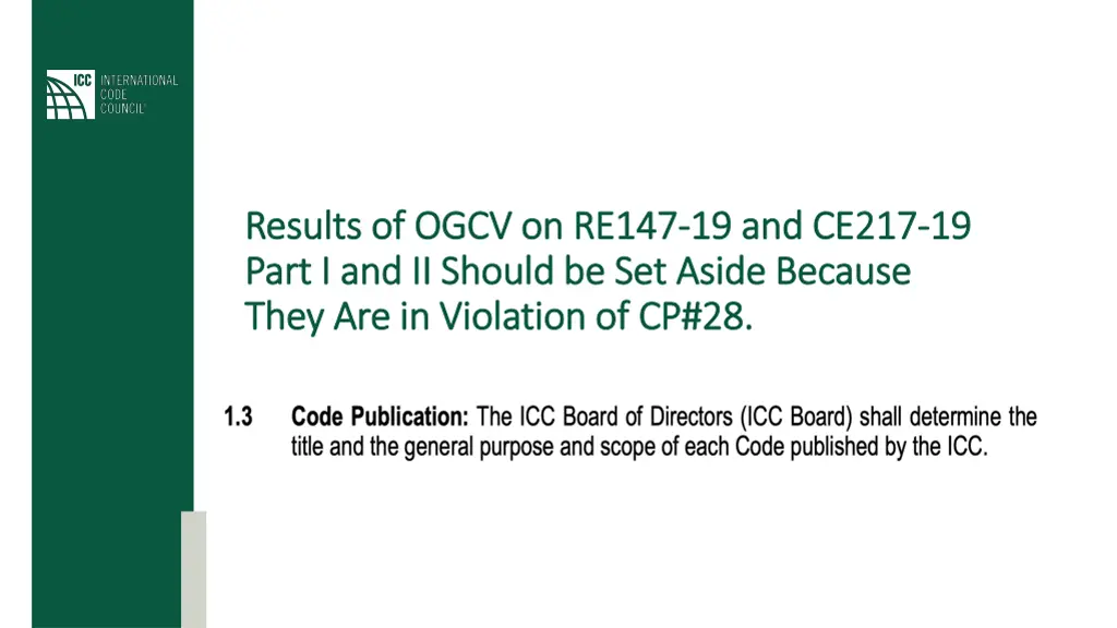results of ogcv on re147 results of ogcv on re147