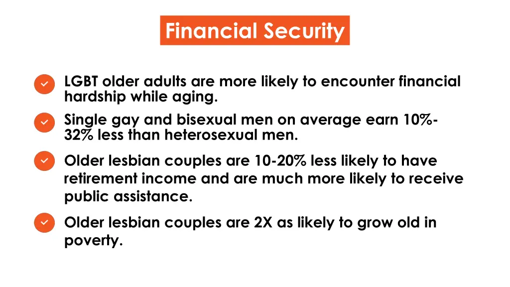 financial security