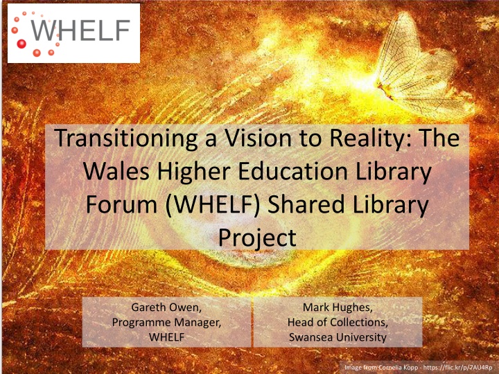 transitioning a vision to reality the wales