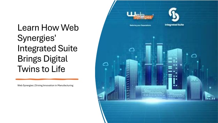 learn how web synergies integrated suite brings