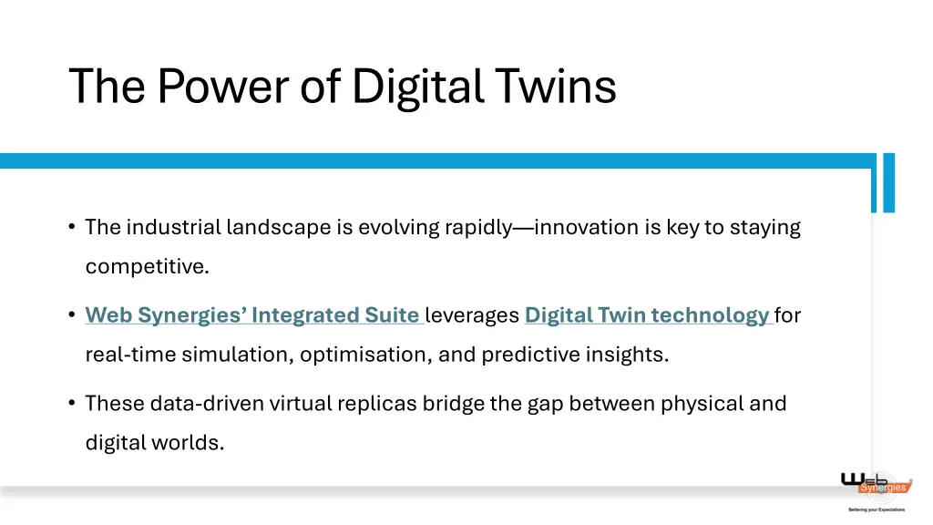 the power of digital twins