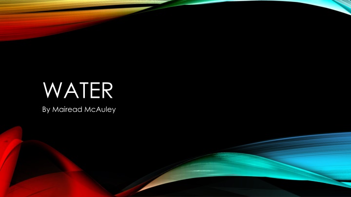 water by mairead mcauley