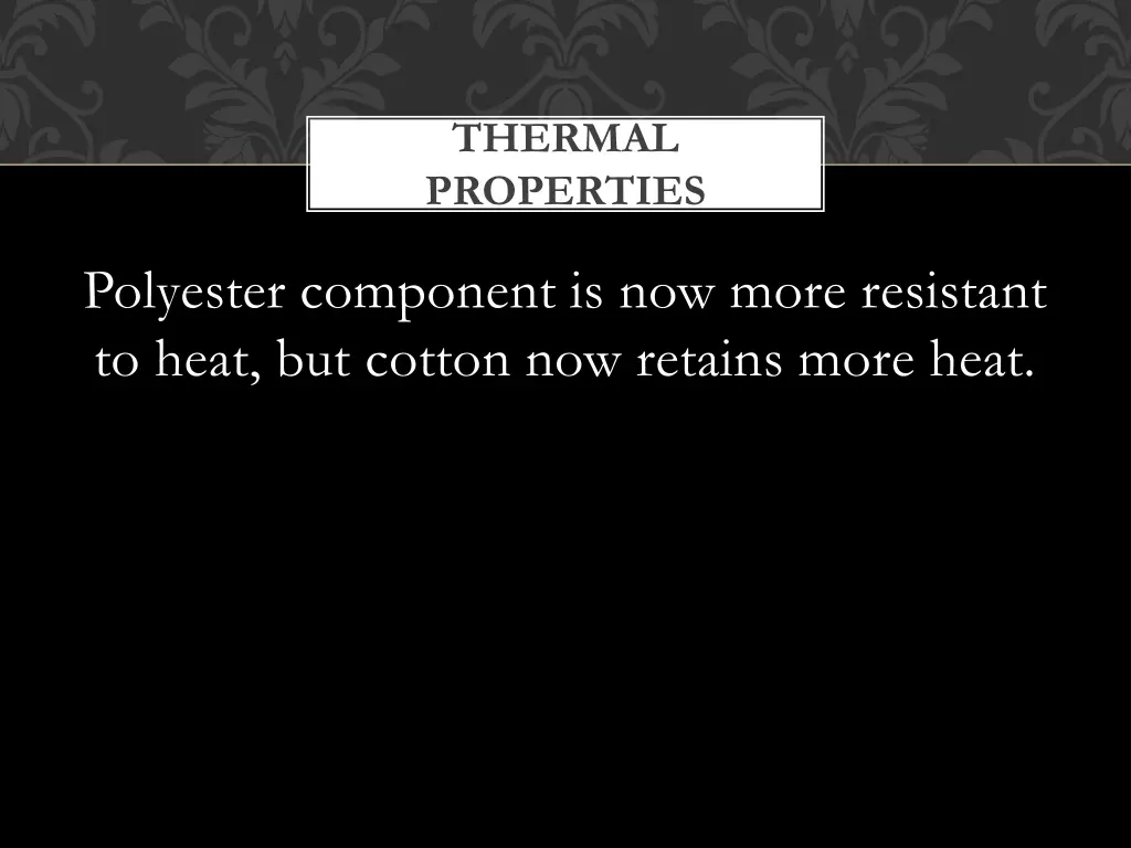 thermal properties