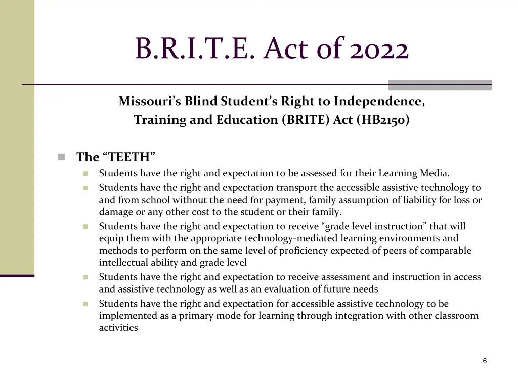 b r i t e act of 2022