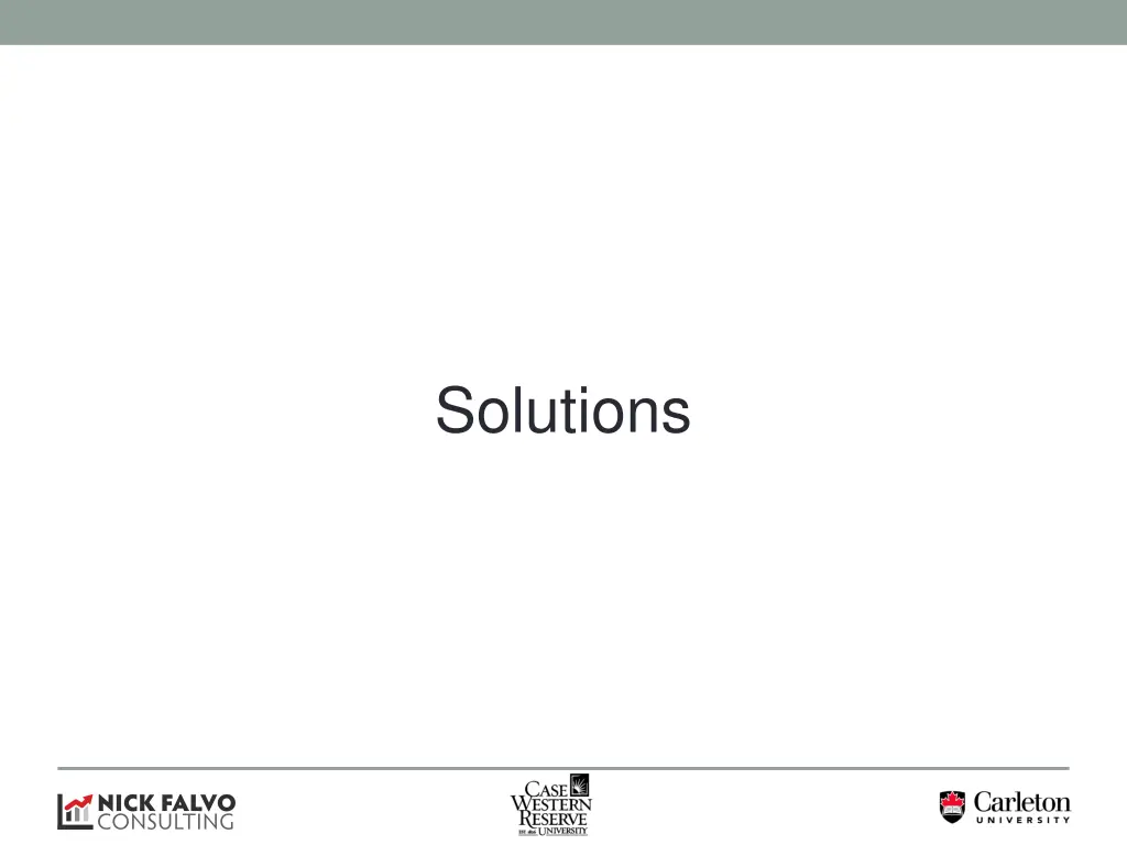 solutions