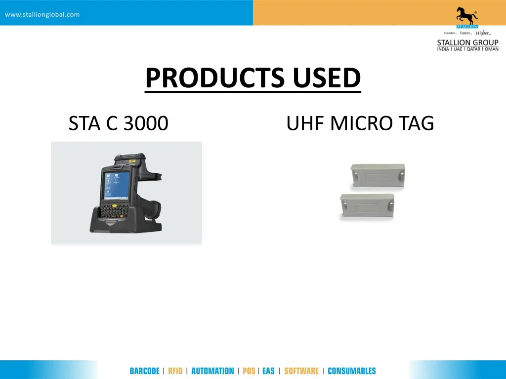 products used