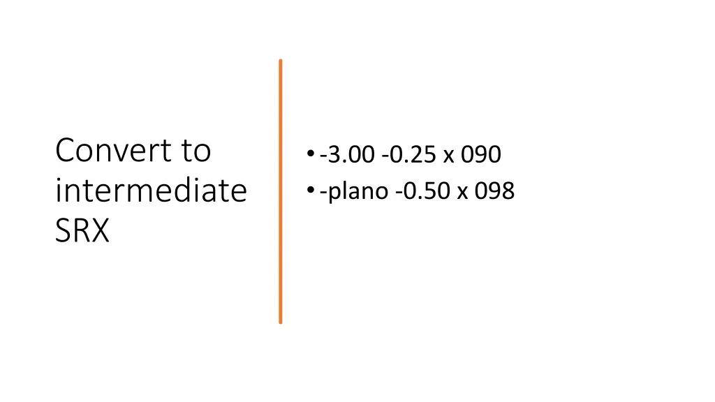convert to intermediate srx